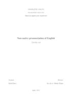 Non-native pronunciation of English