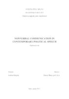 NONVERBAL COMMUNICATION IN CONTEMPORARY POLITICAL SPEECH