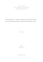 UNDERSTANDING PARENT'S ATTITUDES ON EFFICACY REGARDING THEIR CHILDEN'S INVOLVEMENT IN OCCUPATIONAL DOG-ASSISTED THERAPY: QUALITATIVE STUDY