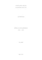 prikaz prve stranice dokumenta Bitka za Staljingrad 1942. - 1943.
