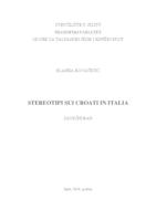 prikaz prve stranice dokumenta STEREOTIPI SUI CROATI IN ITALIA