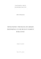 prikaz prve stranice dokumenta ROMANISMI NELLE POESIE DELLE POETESSE LESINIANE LUCIJA RUDAN E MARICA BURATOVIĆ