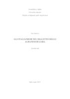 prikaz prve stranice dokumenta GLI ITALIANISMI NEL DIALETTO DEGLI   ALBANESI DI ZARA
