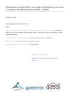 prikaz prve stranice dokumenta Studentska mobilnost: sociološko istraživanje stavova i mišljenja studenata Sveučilišta u Splitu