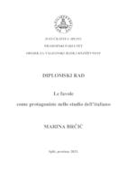 prikaz prve stranice dokumenta LE FAVOLE COME PROTAGONISTE NELLO STUDIO DELL'ITALIANO