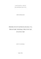 prikaz prve stranice dokumenta PROBLEM DVOJNIH BAZILIKA NA PROSTORU RIMSKE PROVINCIJE DALMACIJE