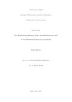 prikaz prve stranice dokumenta THE RELATIONSHIP BETWEEN SELF-CONCEPT DIMENSIONS AND PROCRASTINATION TENDENCIES IN STUDENTS