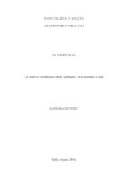 prikaz prve stranice dokumenta Le nuove tendenze dell' italiano tra norma e uso